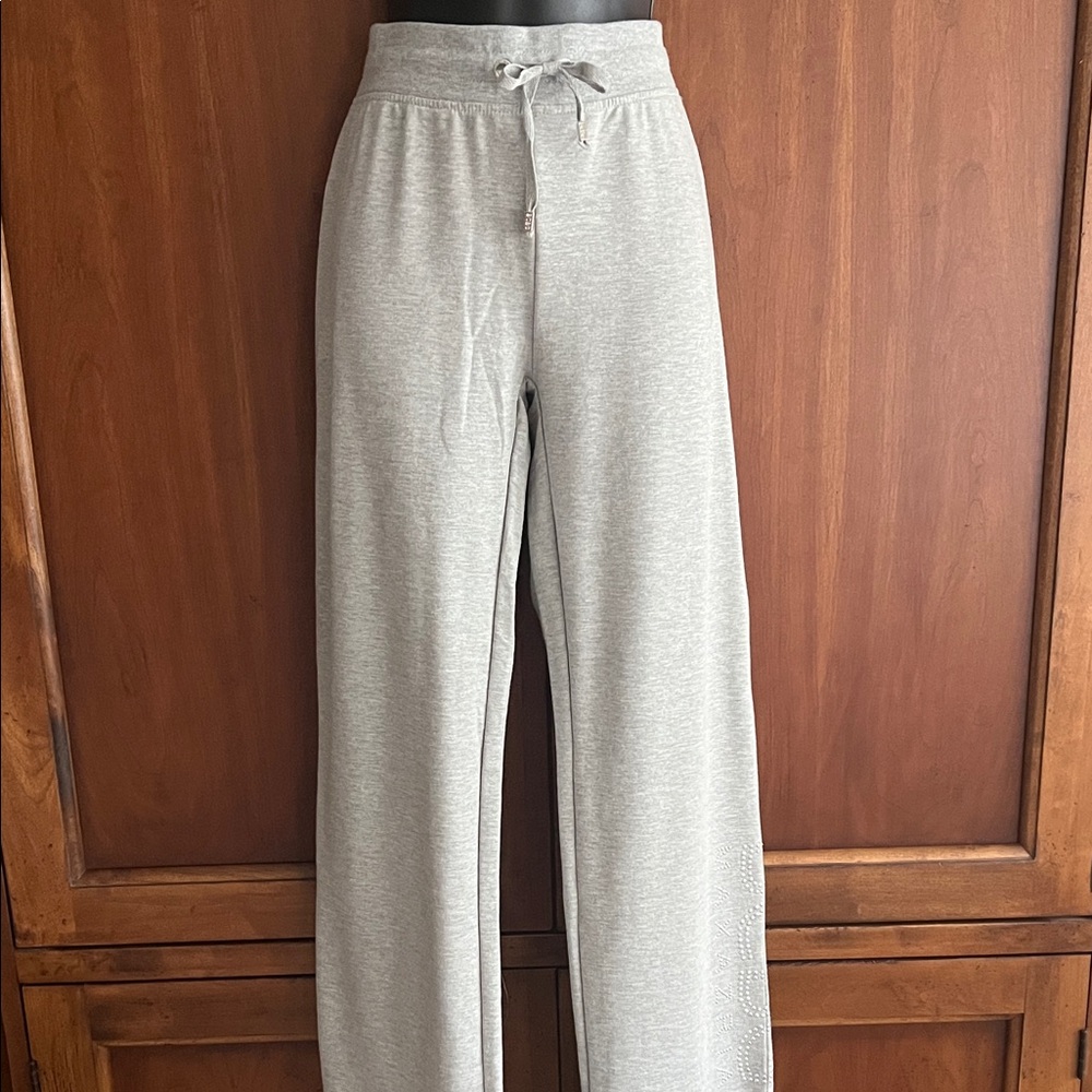 BCBG MAXAZRIA Heather Gray Jogger Pants Sz M NWT - Picture 3 of 17